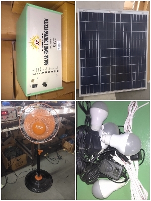 Solar Home Lighting Systems - Cable Length: 10 Meter Meter (M)