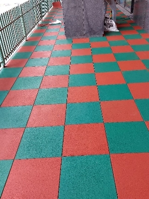 Unifit Rubber Tiles - Size: 500Mm X 500Mm
