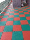 Gymnasium Flooring Unifit Rubber Tiles - Size: 500mm X 500mm