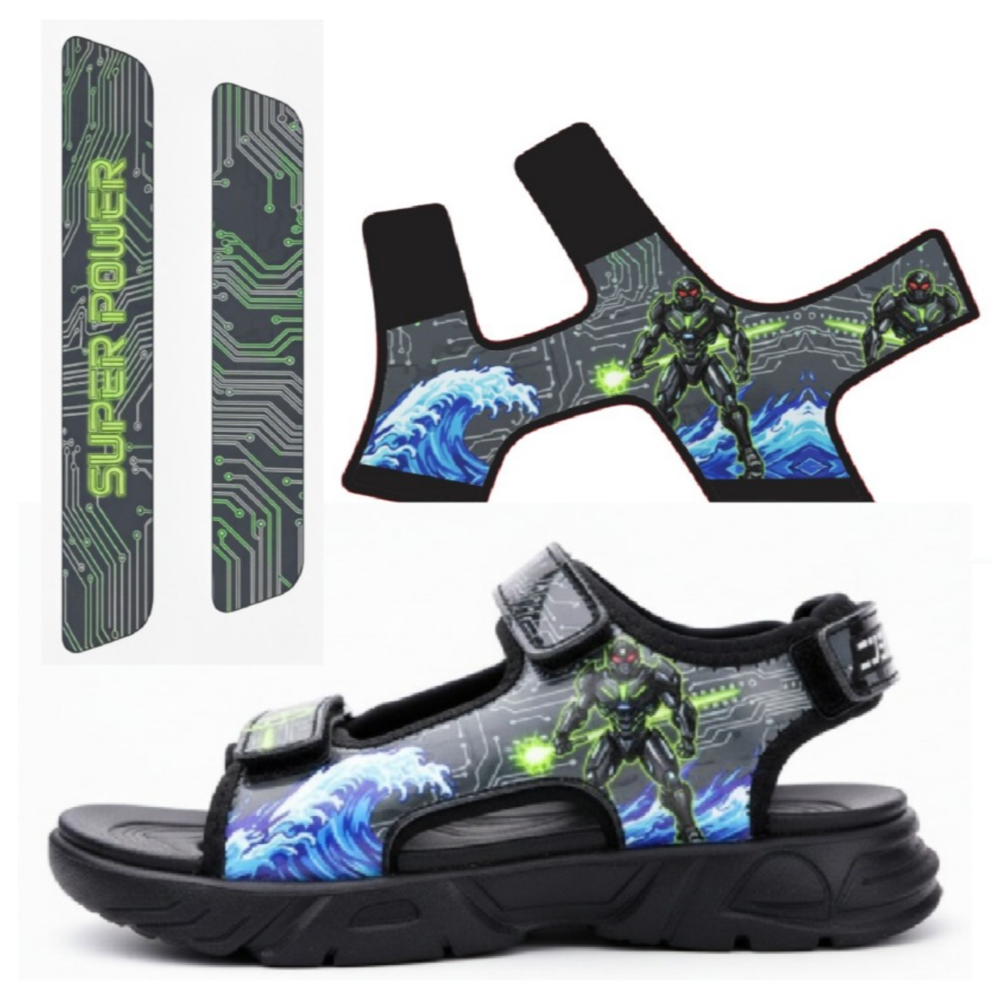 Footwear Graphics Design Service for Sandal