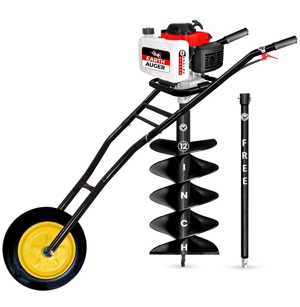 142cc Trolley Earth Auger