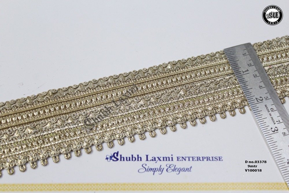 Fancy Embroidery ,,Sequence Zari Laces