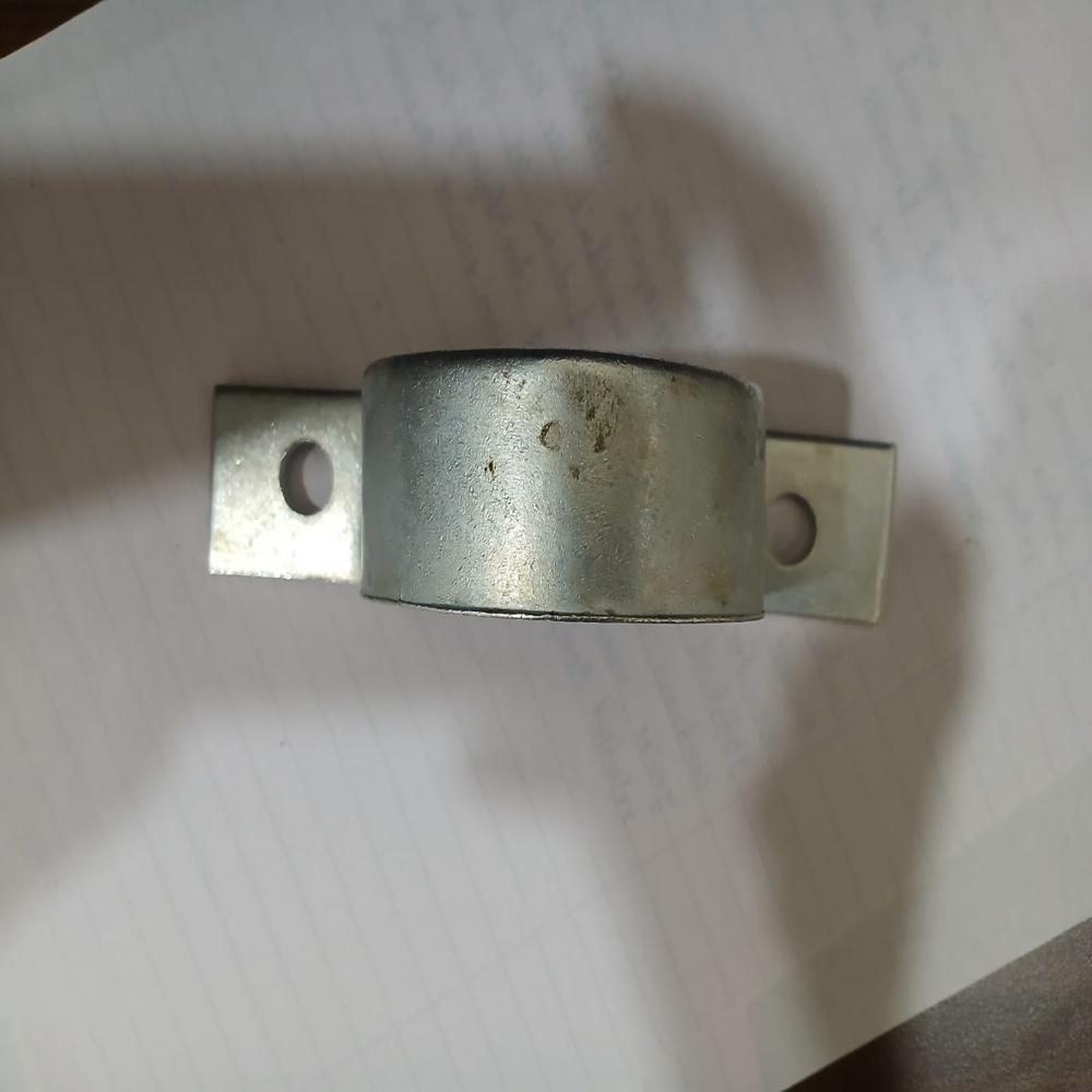 U Clamp 2 Inches - Color: Silver