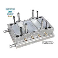 Fixed Half Spectacle Case Mould - Color: Silver