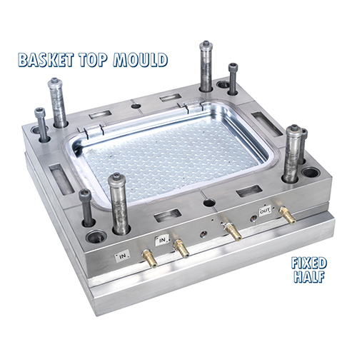 Fixed Half Basket Top Mould - Color: Silver