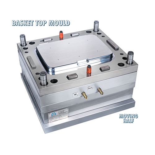 Moving Half Basket Top Mould - Color: Silver