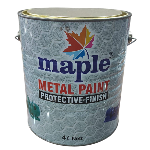 4 Liter Protective Finish Metal Paint - Application: Household