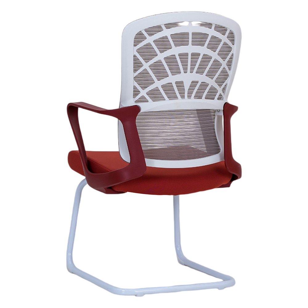 Royaloak Rome Italian Mesh Visitor Chair | High Grade Nylon Mesh - Cr8029 - Assembly: Carpenter Assembly