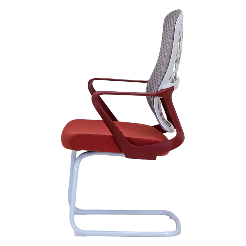 Royaloak Rome Italian Mesh Visitor Chair | High Grade Nylon Mesh - Cr8029 - Assembly: Carpenter Assembly