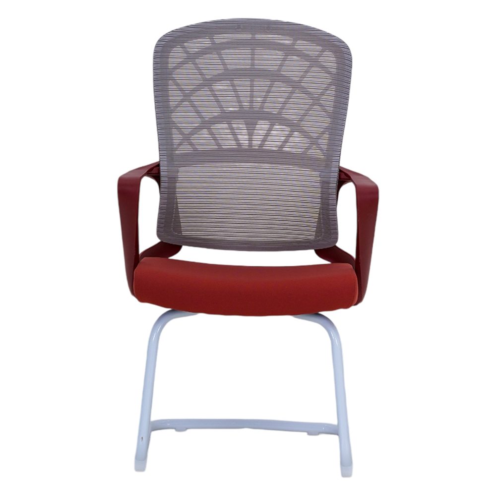 Royaloak Rome Italian Mesh Visitor Chair | High Grade Nylon Mesh - Cr8029 - Assembly: Carpenter Assembly