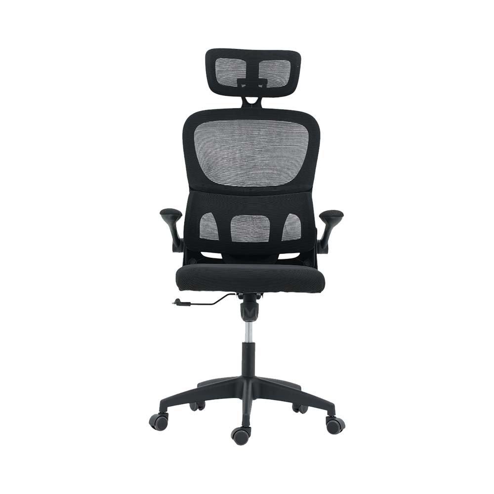 Royaloak Orien Mesh Office Chair | High Grade Nylon Mesh - Cr7601 - Color: Black