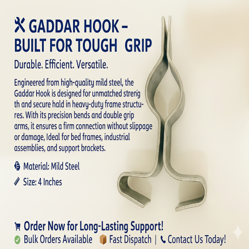 Gaddar Hook 4 Inches - Application: Wall Hanger For Fans