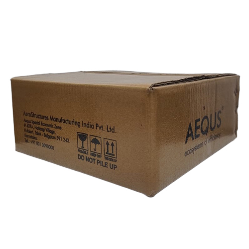Single Color Printed Corrugated Box - Coating Type: Colour Coated