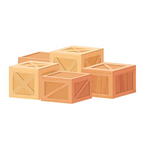Brown Wooden Box