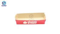 Paper Food Tray - Finishing: Glossy Lamination