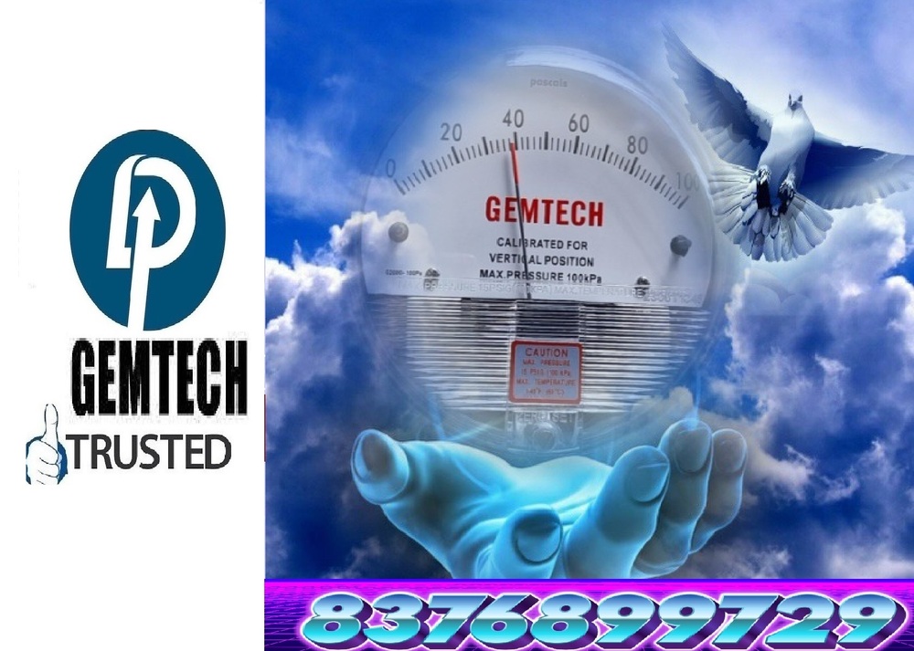 GEMTECH Differential Pressure Gauges Distributors for GIDC Sachin Surat 394230