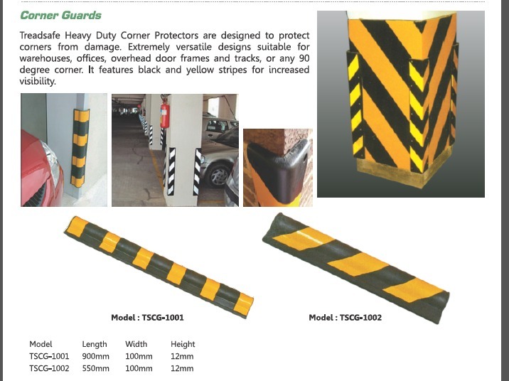 Road corner guard