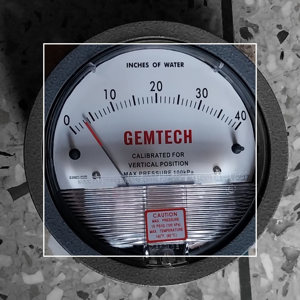 GEMTECH Differential Pressure Gauge Wholesaler From Aizawl Mizoram