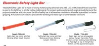electronic safety light bar