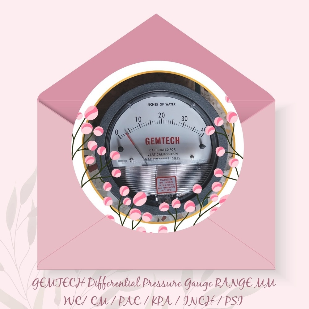 GEMTECH Differential Pressure Gauge Wholesaler From Srinagar Jammu and Kashmir