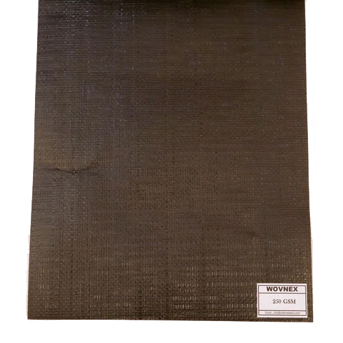 WOVNEX Woven Coated Black Tarpaulin