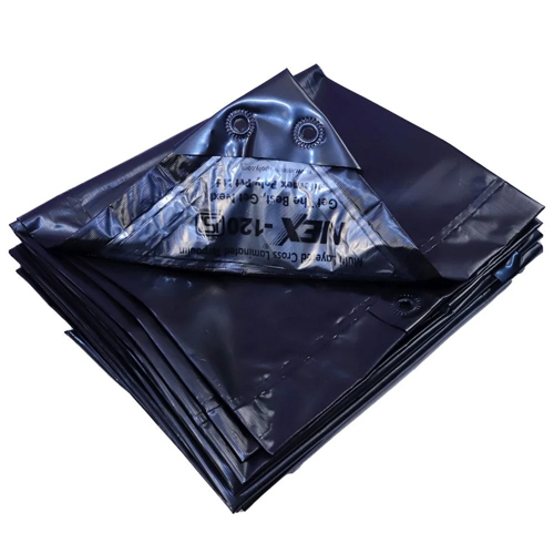 Multi-Layer Cross Laminated Black Tarpaulin