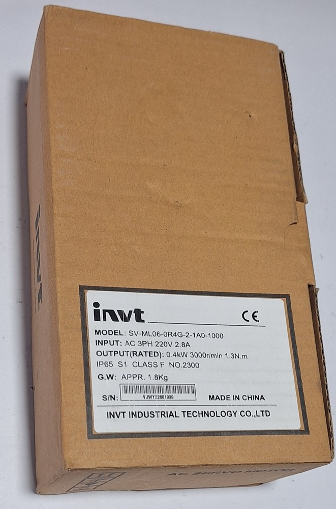 Invt Servo Sv-ml06-0r4g-2-1a0-1000
