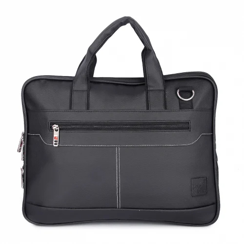 PU Black Laptop Bag
