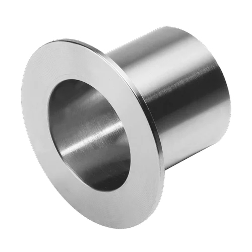 Lap Joint Stub End - SS304 Stainless Steel, 6 Meter Length, Silver Color, Polished Surface Finish, Round Shape for Industrial Use