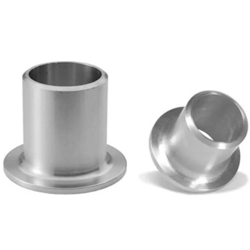 SS Stub End - Stainless Steel, Round Shape, Silver Color | Finished Polished Surface, Corrosion Resistant, Industrial Use