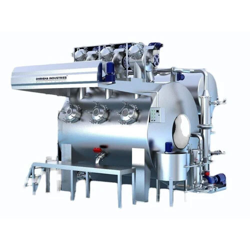 Soft Flow Fabric Dyeing Machines - Applicable Material: Stainless Steel