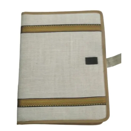 Jute Office File Cover