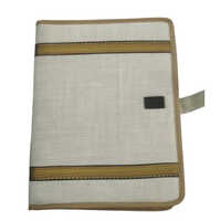 Jute Office File Cover