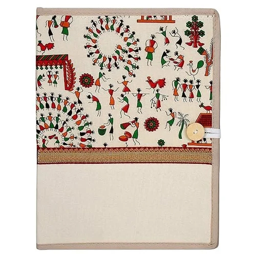 Jute File Folder