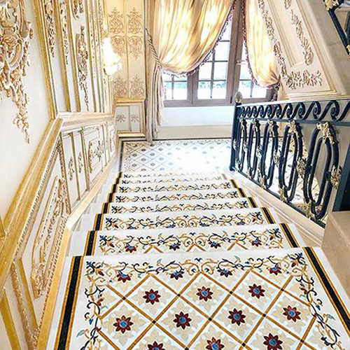 Dungari Marble Inlay Flooring