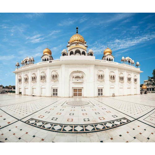 Imarati Markrana White Inlay Marble Flooring