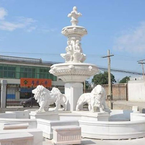 White Sandstone Fountain