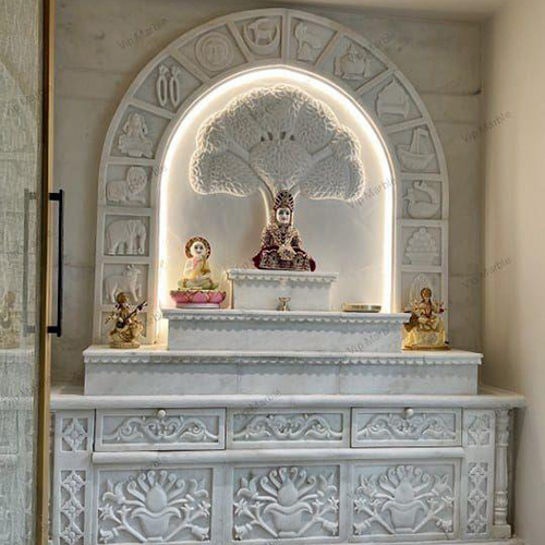 Agariya Marble Home Temple