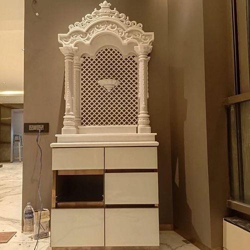 Indoor Marble Jali Temple