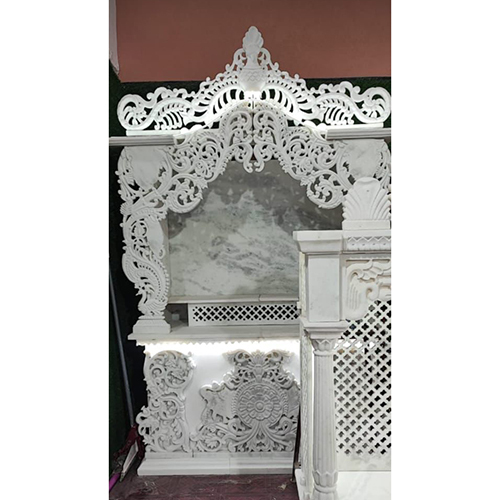 Makrana White Marble Temple - Finishing: Polishing