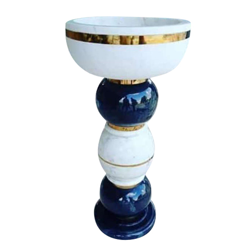 Decorative Marble Wash Basin - Installation Type: Floor Mounted
