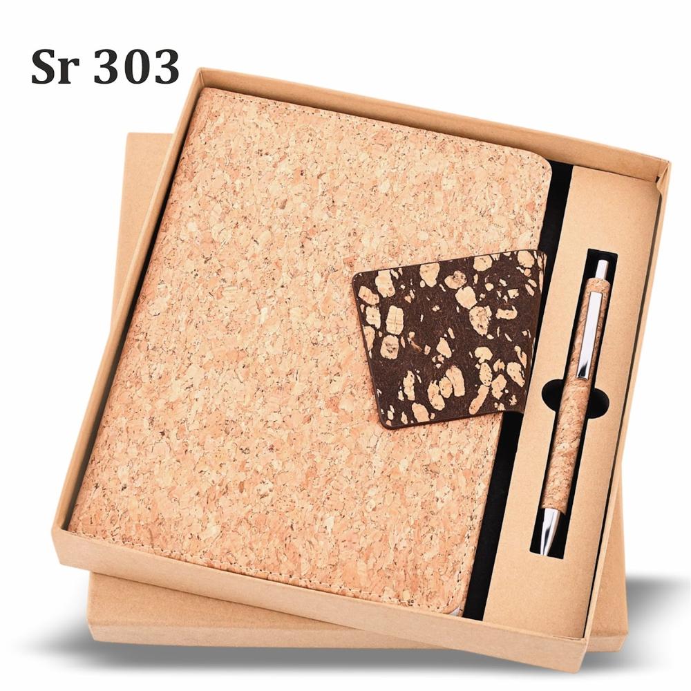 A5 Notebook & Metal Pen Set