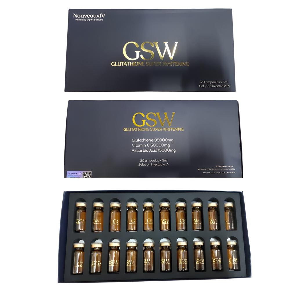 NouveauxIV GSW Glutathione Super Whitening Injection