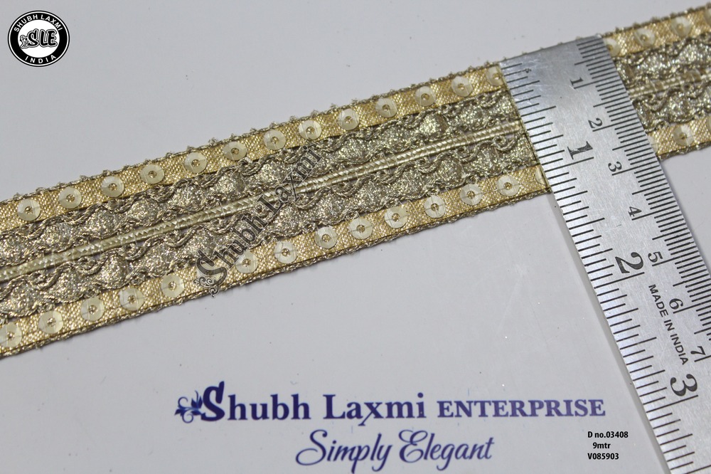 Fancy Embroidery Sequence  Lace