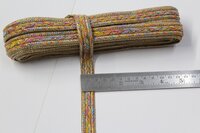 Multi Colour Border Lace