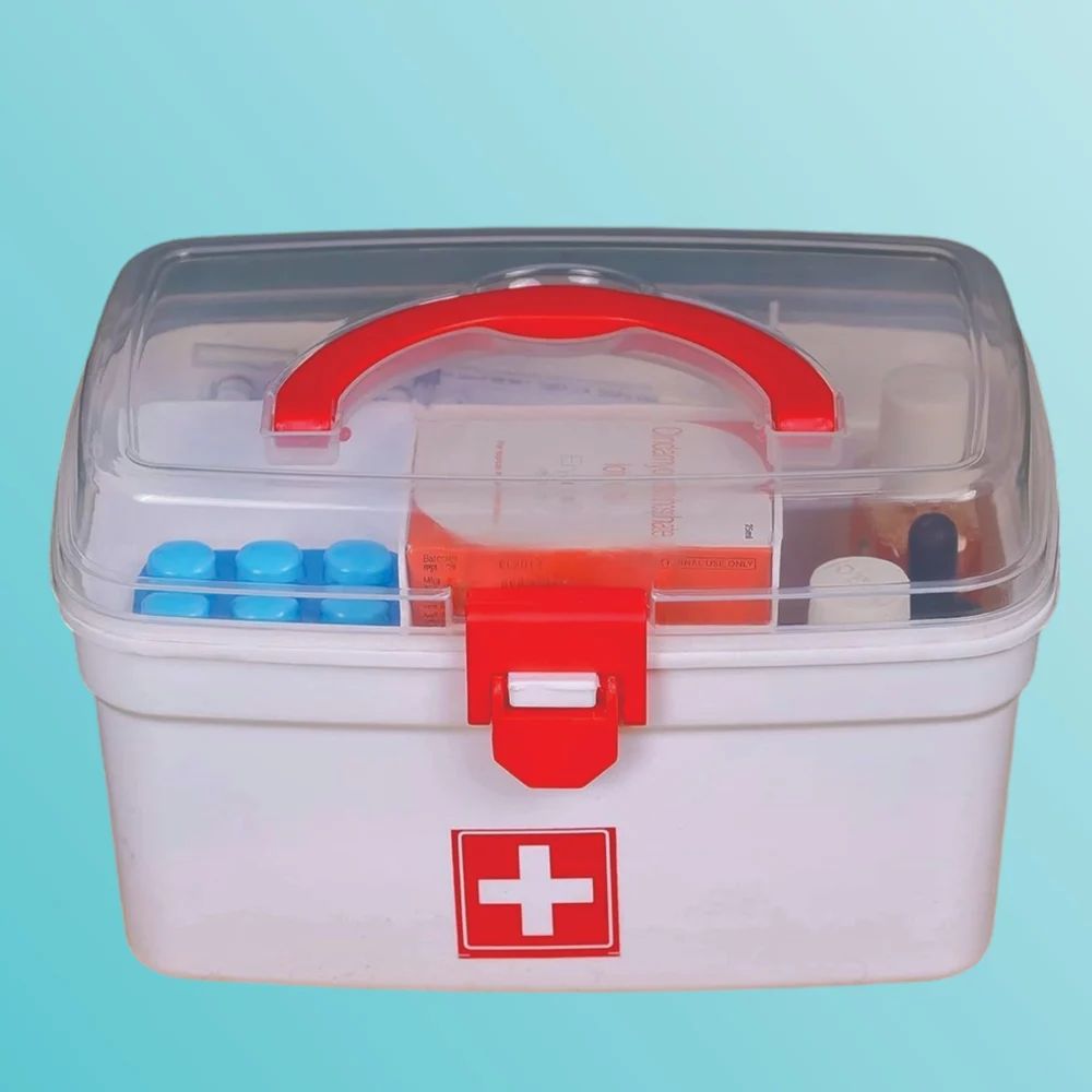 Portable First Aid Kit Box 
