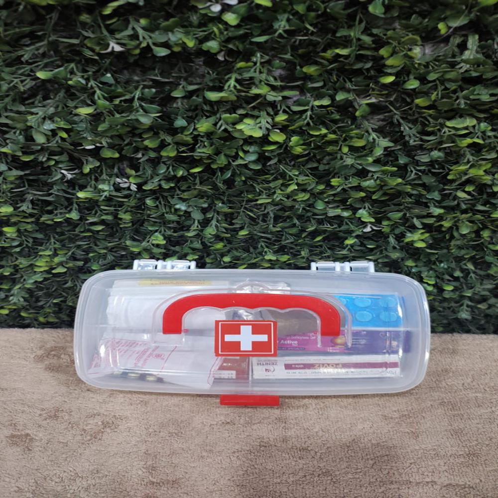 Portable First Aid Kit Box 