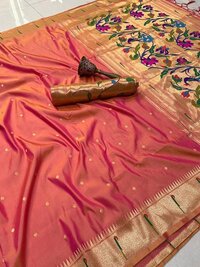 Paithani Maharashtrian Saree - Color: 10