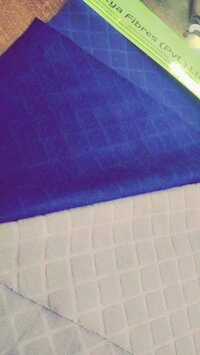 Cotton 3 Thread Embosed Fleece Fabric