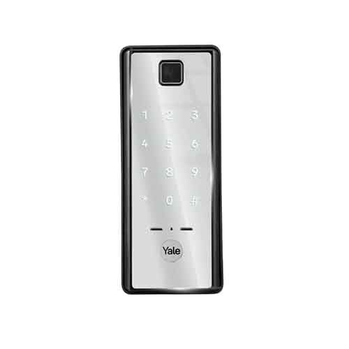 Yale Reflecta Digital Lock Mirror Finish With Pin And Fingerprint Access - Color: White